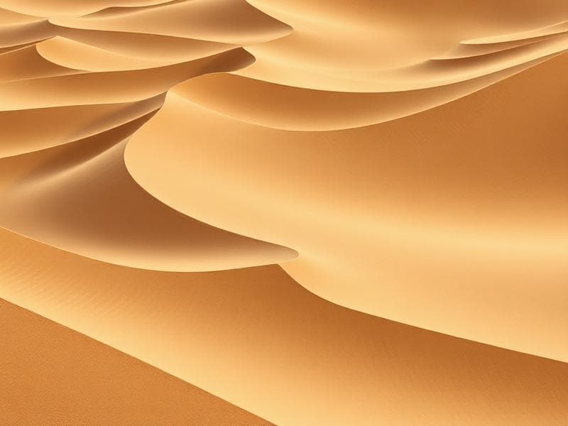 Layered dune ridges